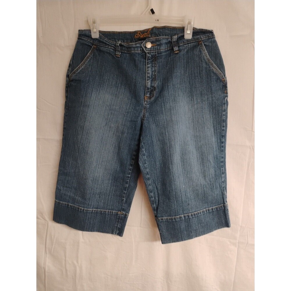 Izod Jean Denim Capri Blue Jeans Size 12